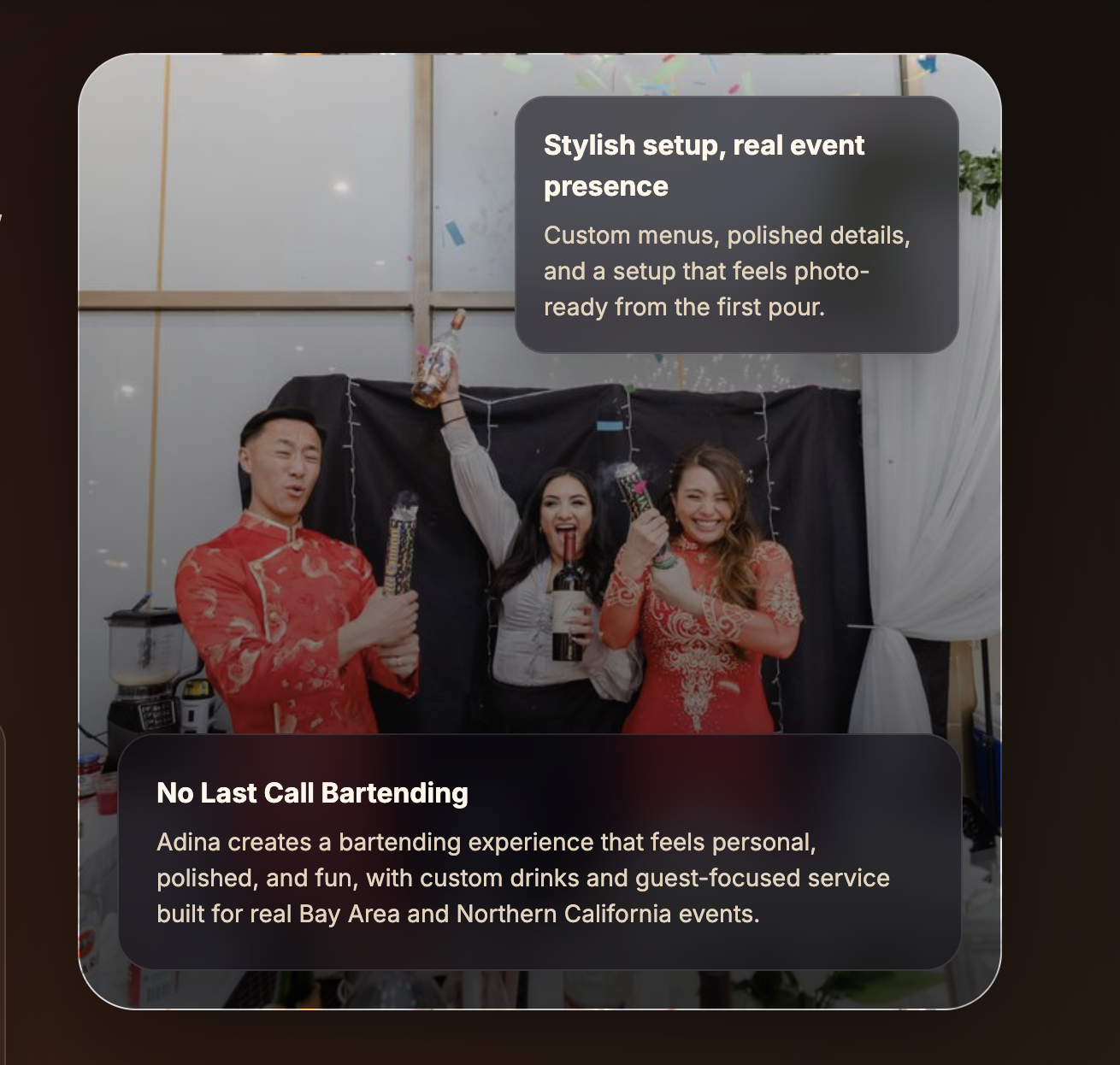 Adina Mercado, founder of No Last Call Bartending